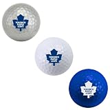 NHL Toronto Maple Leafs 3-Ball Tri-Color Golf Ball Set