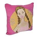 Barbie 16" Square Pink Pillow Featuring - Courtney