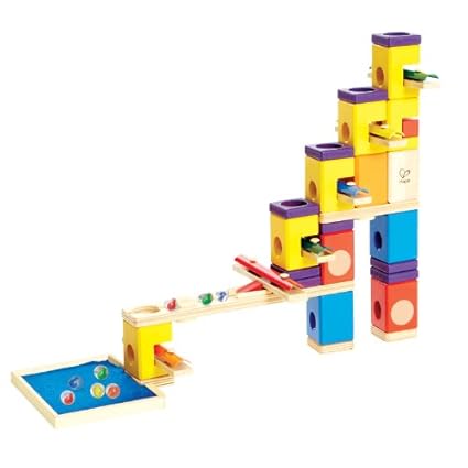 Hape - Quadrilla - Music Motion - Marble Railway in Wood