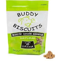 Buddy Biscuits Natural Soft and Chewy Dog Treats 6 oz.