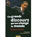 Ces grands discours qui ont chang� le monde - De J�sus � Obama