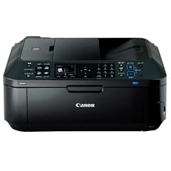 Canon インクジェット複合機 PIXUS MX420 文字がキレイ 顔料ブラック+3色染料の4色インク ADF搭載 FAX付 有線・無線LAN搭載 コンパクトビジネスモデル