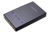 XTPower MP-5000 Powerbank mobiler Akku mit 5000mAh - 2 USB Ausgänge für Handy, iPhone, iPod, iPad, PDA, MP3-Player - mit 10 Adaptern