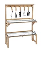 J-LINE EstanteríaMarrón