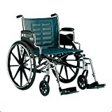 Invacare T422RFA Tracer IV Wheelchair - 22 x 18 Inch with Full Length Arms