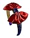 Funny Girl Designs Classic Costume Dress Up Sparkling Glitter Satin Bow Headband