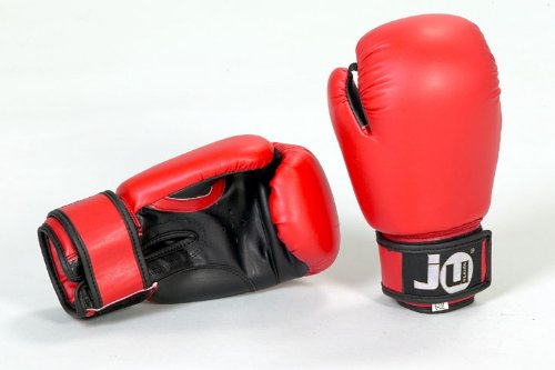 Ju-Sports Kinder Boxhandschuhe Plus, rot/schwarz, 6 oz., 6034006