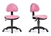 Bürostuhl Drehstuhl Oregon, mit Wippmechanismus ~ pink