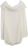 Mayuki Women's Bare-Shouldered Long Sweater