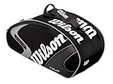 Wilson(�����륽��) �ƥ˥��Хå� [K] TOUR 6PK BLACK Z8072