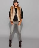 Steve Madden Vest, Faux Fur