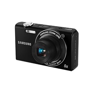 Samsung EC-SH100 Wi-Fi Digital Camera with 14 MP 5x Optical Zoom and Touchscreen (Black)