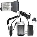 HQRP Replacement Battery and Battery Charger for the Canon PowerShot SD400, SD430, SD450, SD600, SD630, SD750, SD1000 & TX1 Digital Cameras