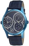 Joshua and Sons Men's JS-06-01 Swiss Quartz Dual Time Zone Watch