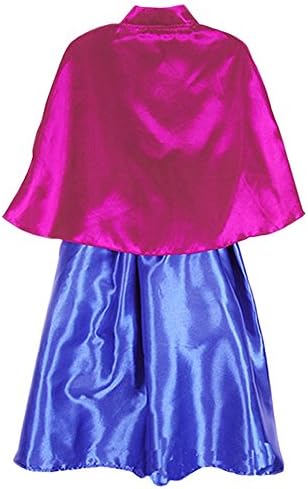 Fullsexy Deluxe Girl's Dress Costume (4-5, Purple)