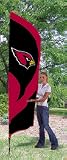 Arizona Cardinals NFL Tall Team Flag with Pole