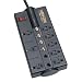 Tripp Lite TLP810SAT 8-Outlet Surge Protector (3570 Joules, Tel/DSL/Coax)