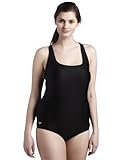 Speedo Women s Aquatic Xtra Life Lycra Plus Size Solid Moderate Ultraback Swimsuit Black 22