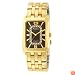 Armitron Men's 20M4210BNGP Swarovski Crystal Accented Gold-Tone Brown Dial Dress Watch