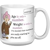 Tree-Free Greetings XM27768 Aunty Acid Artful Jumbo Mug, 20-Ounce, Numbers
