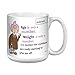 Aunty Acid Funny Extra Large Mug, 20-Ounce Jumbo Coffee Cup, Hilarious Gag Gift for Office Coworkers and Women, Numbers XM27768 - Tree-Free Greetings