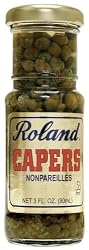 Roland Nonpareille Capers, 3-Ounce Jars (Pack of 12)