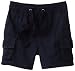 Hartstrings Baby-boys Infant Supplex Cargo Pull On Shorts, Navy, 24 Months