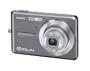 Casio EXILIM EX-Z12 Digitalkamera (7 Megapixel, 3-fach opt. Zoom, 6,6 cm (2,6 Zoll) Display) grau