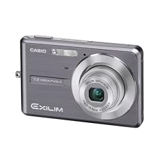 Casio EXILIM EX-Z12 Digitalkamera (7 Megapixel, 3-fach opt. Zoom, 6,6 cm (2,6 Zoll) Display) grau