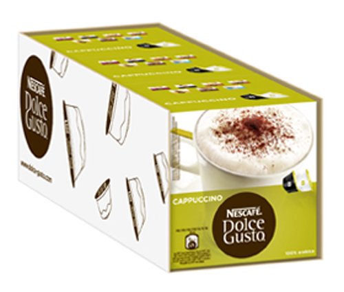 lebensmittel Nescafé Dolce Gusto Cappuccino, 3er Pack (48 Kapseln)