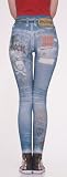 Awesome Grunge Jean Leggings