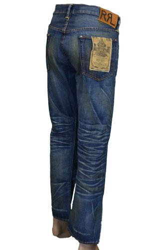 Polo Ralph Lauren Double RL RRL Women's Boy Fit Selvedge Jeans product image