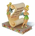 Peter Pan - Tinkerbell Naughty and Nice Figurine - Have You Been Naughty or Nice - Jim Shore