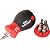 Wiha 38048 Stubby Screwdriver With Six-In-One Insert Bits, Multi-Bit