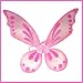 Pink Sparkle Pixie Wings