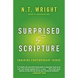 surprised by scripture engaging contemporary issues