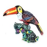 Toucan Bird Jeweled Trinket Box