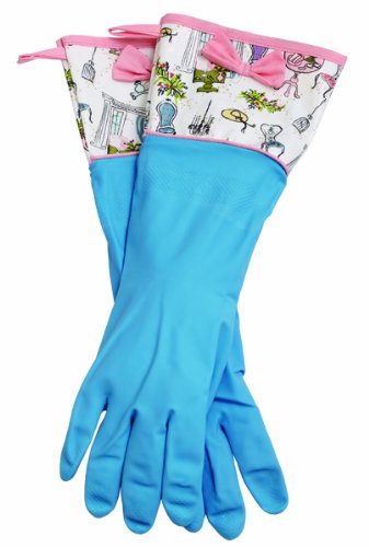 Jessie Steele Paris Boutique Rubber Gloves with Bow