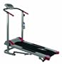 Christopeit Laufband Runner Pro Magnetic, Silber Schwarz Rot