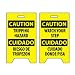 Floor Sign - Caution Tripping Hazard Cuidado Riesgo De Tropezon