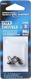 SOUTH BEND SPORTING GOOD B/BISS-2 B.B SNAP SWIVEL 3EA SZ-2 (PACK OF 12)