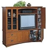 Sauder Mission Entertainment Center ( Fruitwood) (59.5H x 65W x 19D)