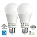 Enegitech A21 LED Light Bulbs Dimmable 14W (100W Equivalent) Omnidirectional 1450LM 3000K E26 Home Commercial Lighting 2 Pack