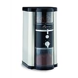 Capresso 585.05 Disk Burr Grinder, Stainless Steel