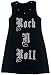 Heartache Black Rhinestone Rock & Roll Dress