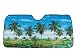 Sporting Goods : Automotive Windshield Sun Shade - Tropical Palm Trees