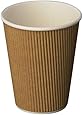 Genuine Joe Insulated Ripple Hot Cup, 12-Ounce Capacity (Multiple Quantities)