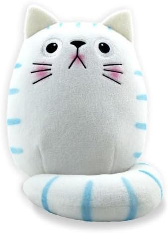 Shi Shi White Katze 5" - Cat Stuffed Animal by Dicke Katze (504)