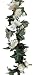 Darice 35572, Lilies and Roses Garland, 6-Foot, Cream White