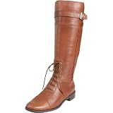 AK Anne Klein Womens Caryn Riding Boot